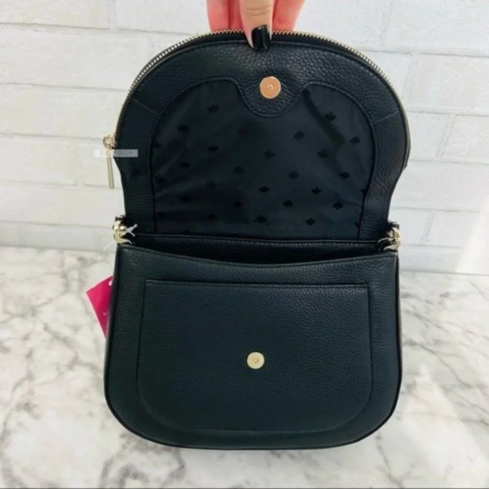 Kate Spade Leila Medium Flap Shoulder Bag Crossbody - Picture 5 of 9